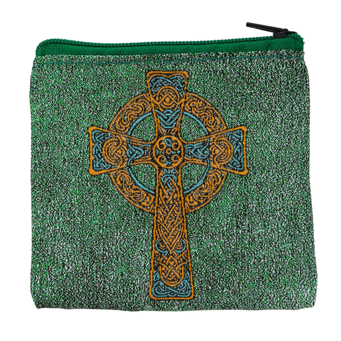 Rosary Pouch Celtic Cross