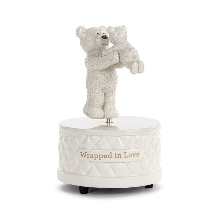 Wrapped in Love Bear Music Box