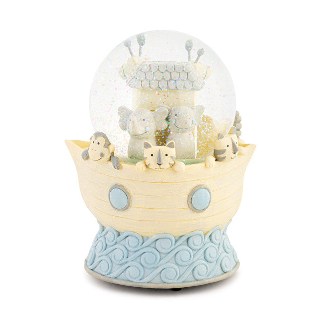 Musical Snow Globe Noah's Ark