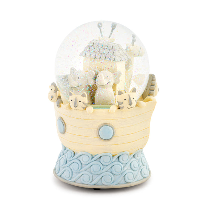 Musical Snow Globe Noah's Ark