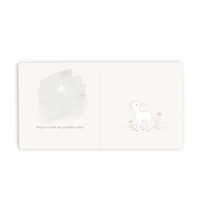 Guardian Angel Book and Blanket Giftset 5x5in