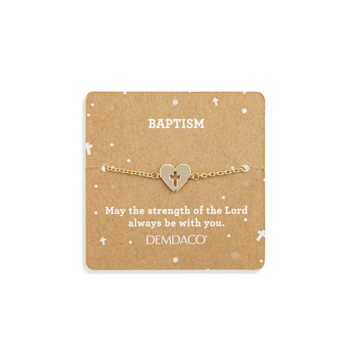 Baptism Lamb and Bracelet 8in
