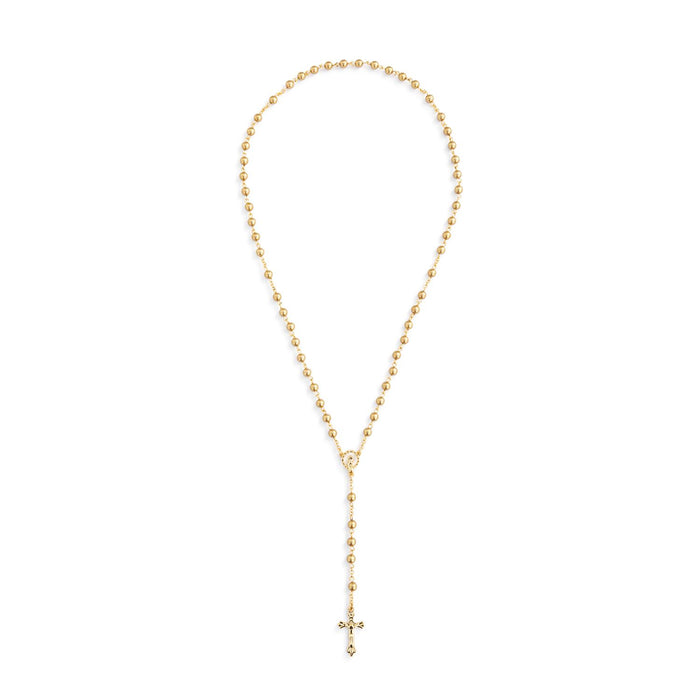 Gold Rosary and Pouch Set