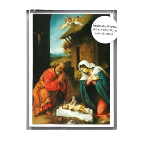 Wondrous Nativity Pack of 10 Cards, 11 Envelopes