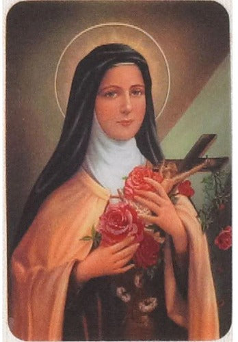 ST THERESE 3D CARD