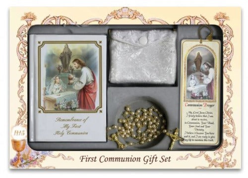 First Communion 4-Piece Set for Girl