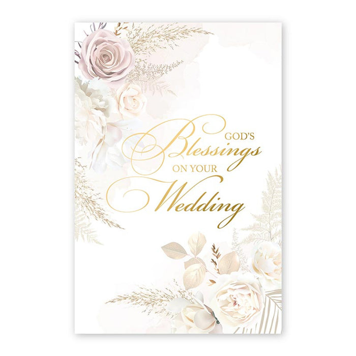 Wedding Card God's Blessings