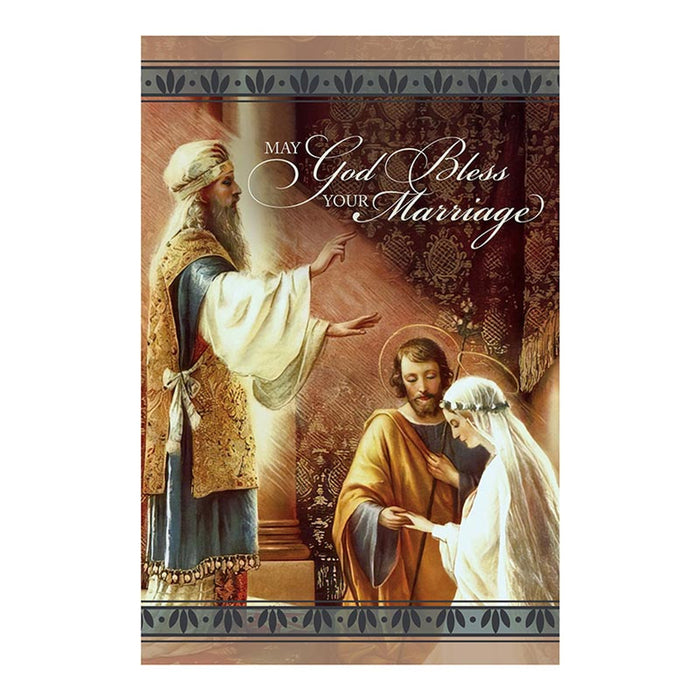 Wedding Card May God Bless Your Marriage