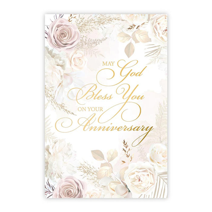 Anniversary Card May God Bless You