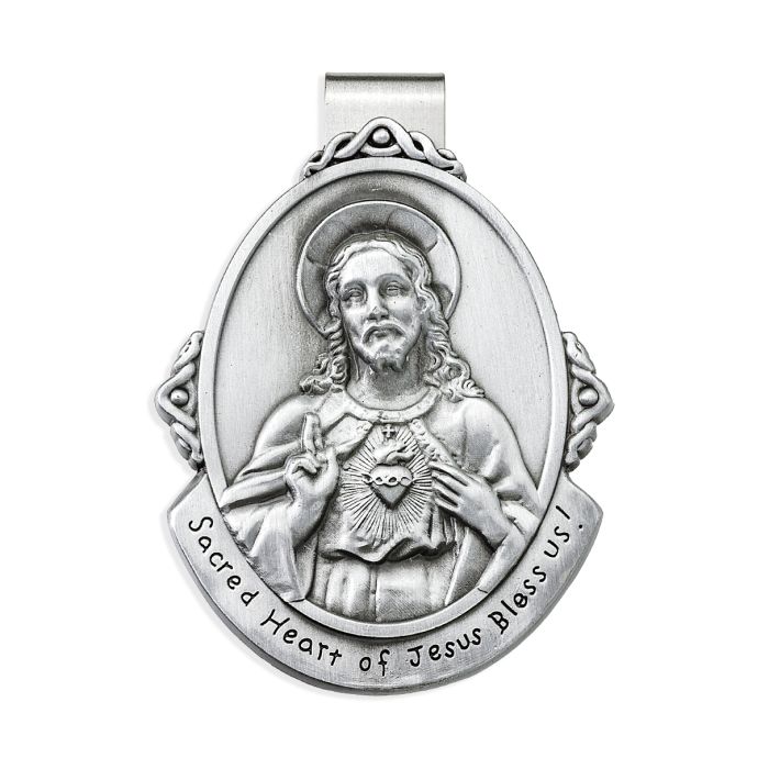 Visor Clip Sacred Heart
