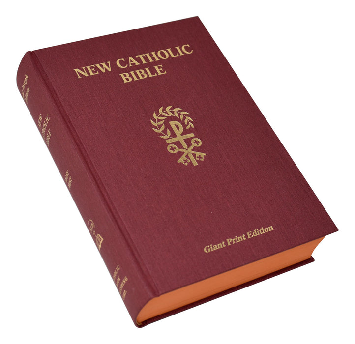 St. Joseph New Catholic Bible (Giant Type) Red Hardcover