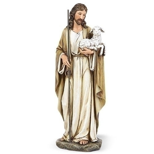 STATUE - GOOD SHEPHERD STATUE - 10.5" HIGH