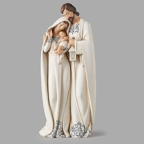 Nativity 10" Figure with White Robes and Blue Trim