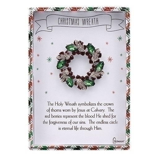 PIN - STORY OF THE CHRISTMAS WREATH - 2"