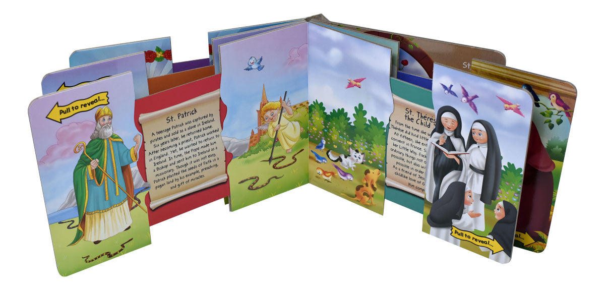 Saint Stories St. Joseph Hide & Slide Book