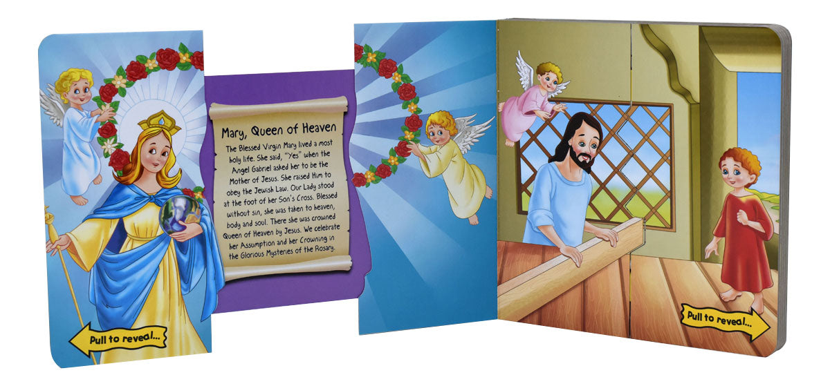 Saint Stories St. Joseph Hide & Slide Book