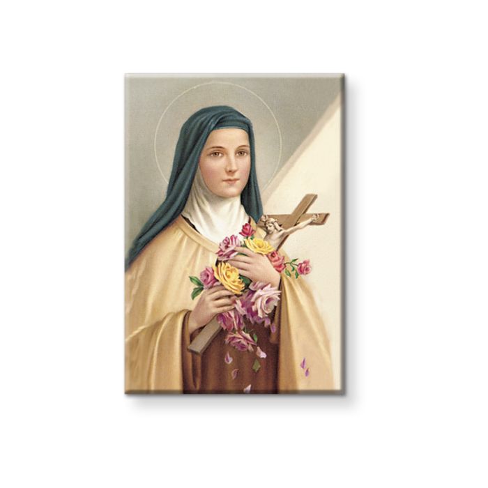 Magnet St Therese 2" x 3"