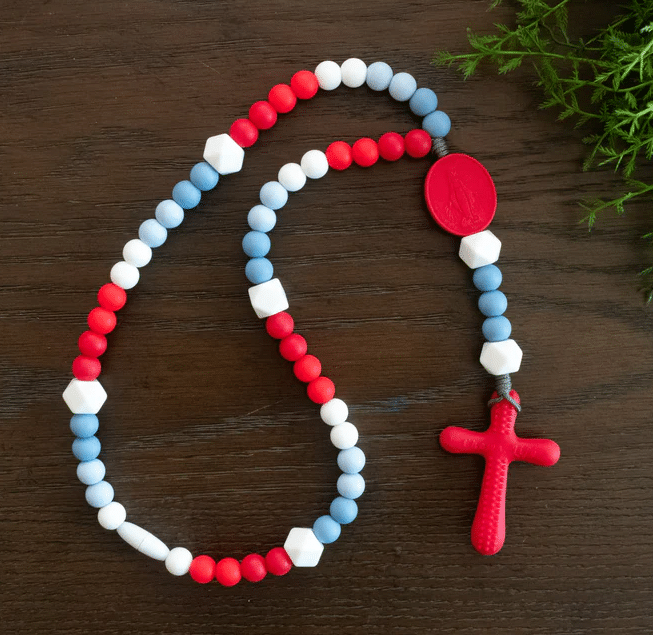 Baby Rosary Divine Mercy Silicone