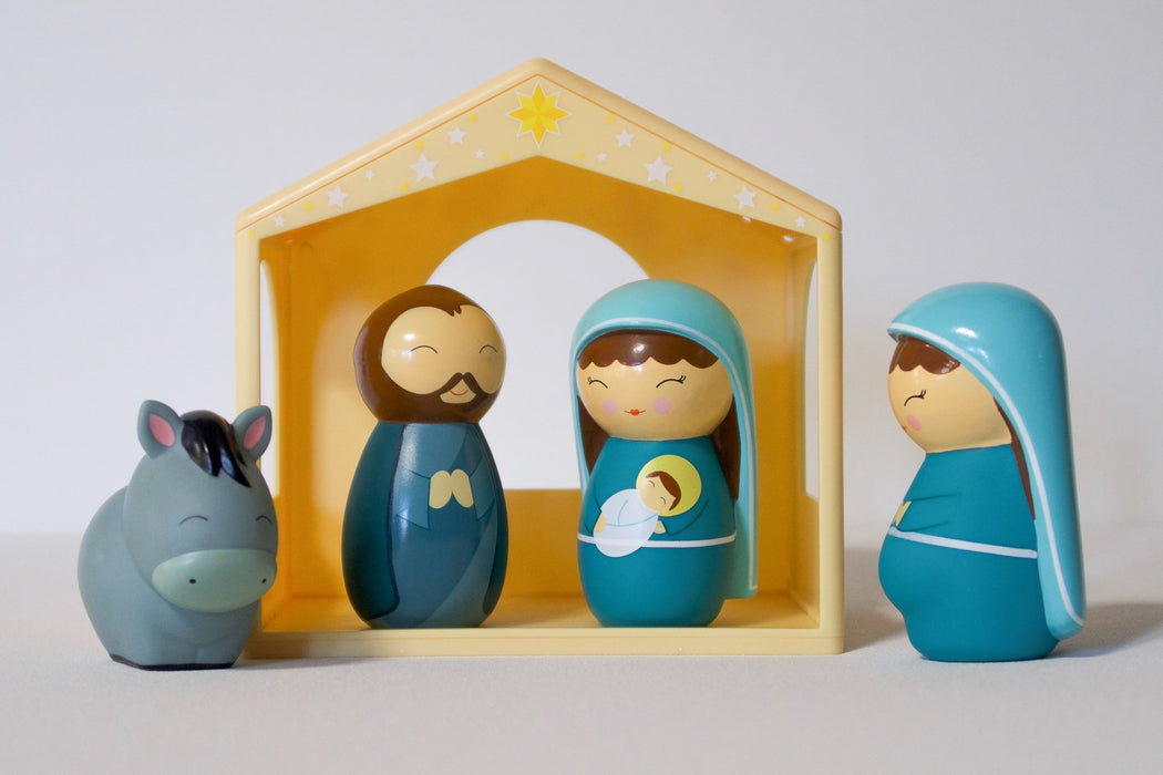 Children's Nativity The Holy Family  Playset