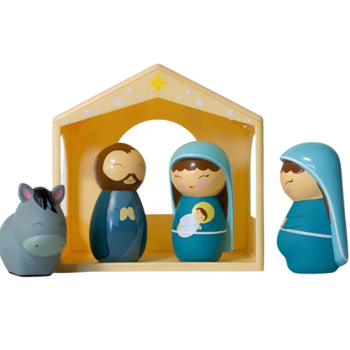 Children's Nativity The Holy Family  Playset