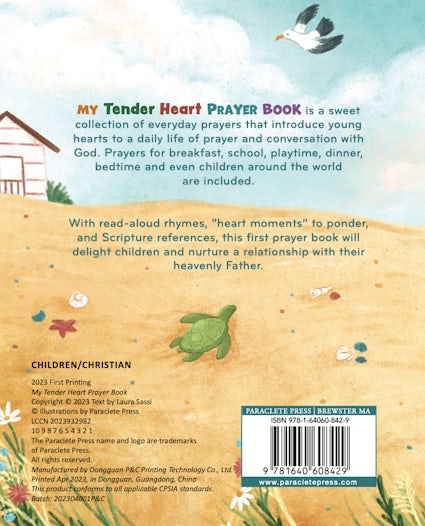 My Tender Heart Prayer Book: Rhyming Prayers for Little Ones