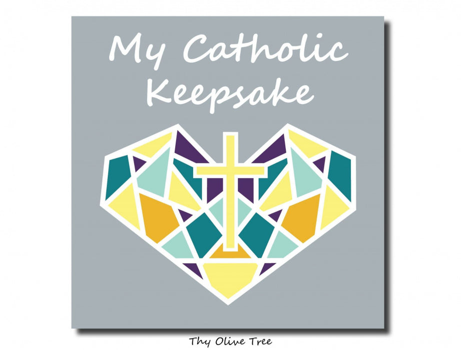 My Catholic Keepsake Memory Book: Sacred Heart (Softcover)