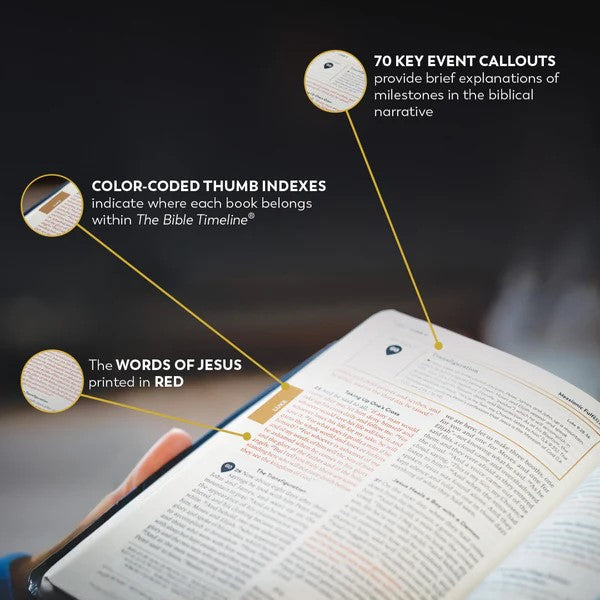 GREAT ADVENTURE CATHOLIC BIBLE - NAVY BLUE IMITATION LEATHER