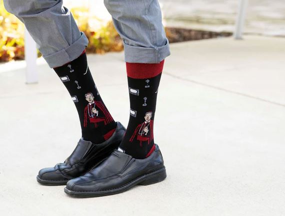 Archbishop Fulton Sheen Adult Socks