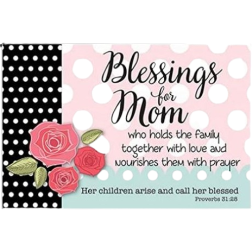 PAPER CARD - BLESSINGS FOR MOM