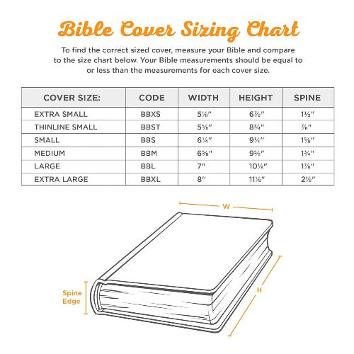 Bible Cover (XL) "Blessed" with Butterfly