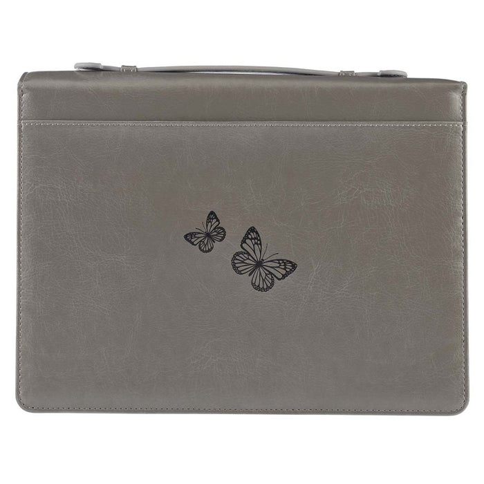 Bible Cover (M) "Be Still & Know" Faux Leather