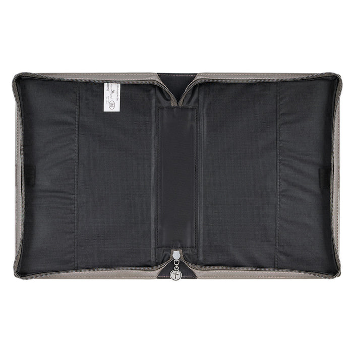 Bible Cover (M) "Be Still & Know" Faux Leather