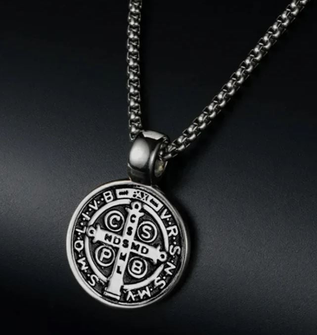 Men's Blessings Necklace 22" Chain
