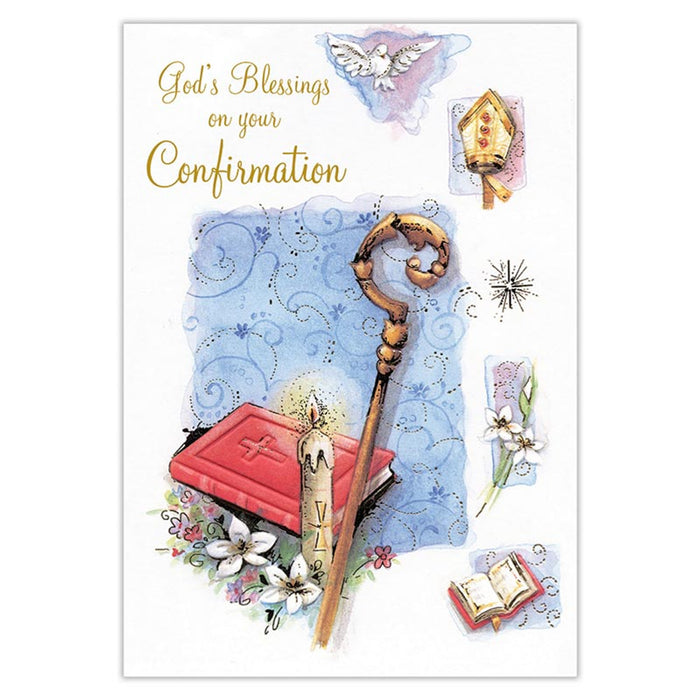 Confirmation Card God's Blessings