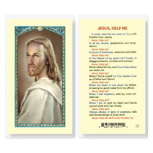 JESUS HELP ME - HEAD OF CHRIST