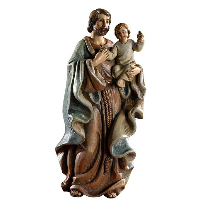 Statue of St Joseph and Child 4" High