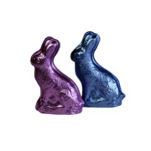 Easter Foil Rabbit Milk Chocolate Small 2.5oz