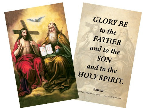 Holy Trinity Holy Card