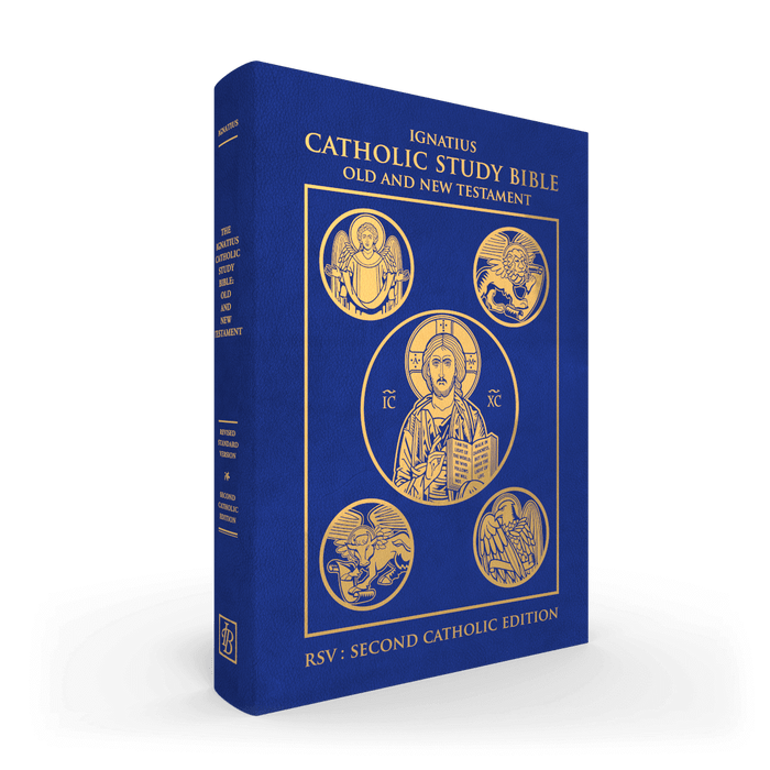 Ignatius Catholic Study Bible Old and New Testaments By Scott Hahn & Curtis Mitch Leather
