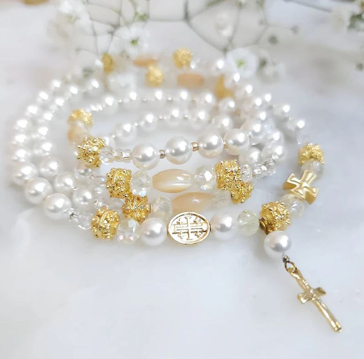 Immaculata Wrap Rosary Bracelet