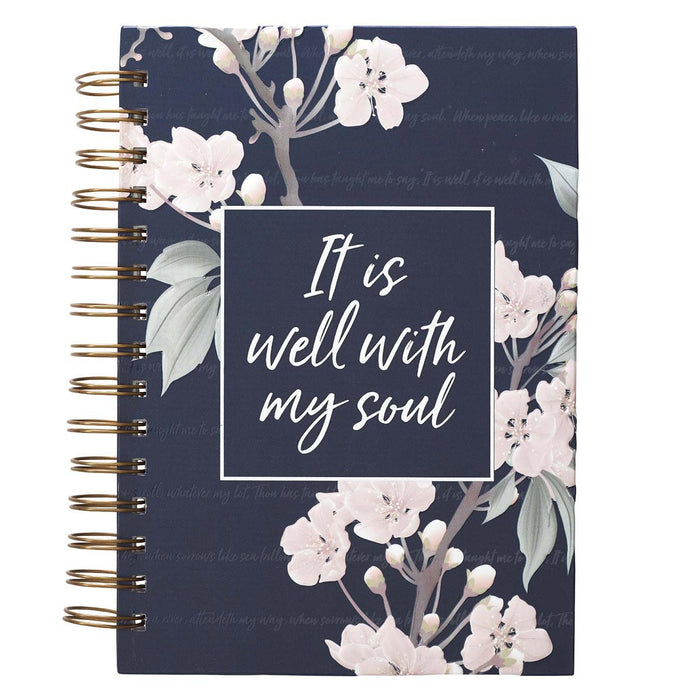 Journal "It Is Well With My Soul" Spiral