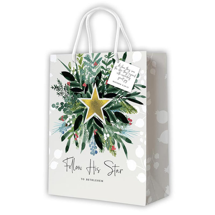 Christmas Gift Bag (M) Follow His Star to Bethlehem