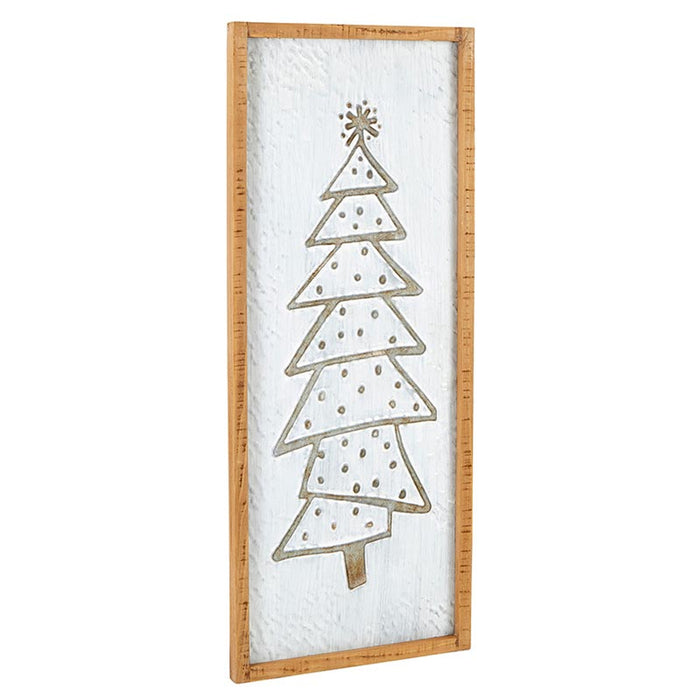 Christmas Tree Holiday Metal Sign