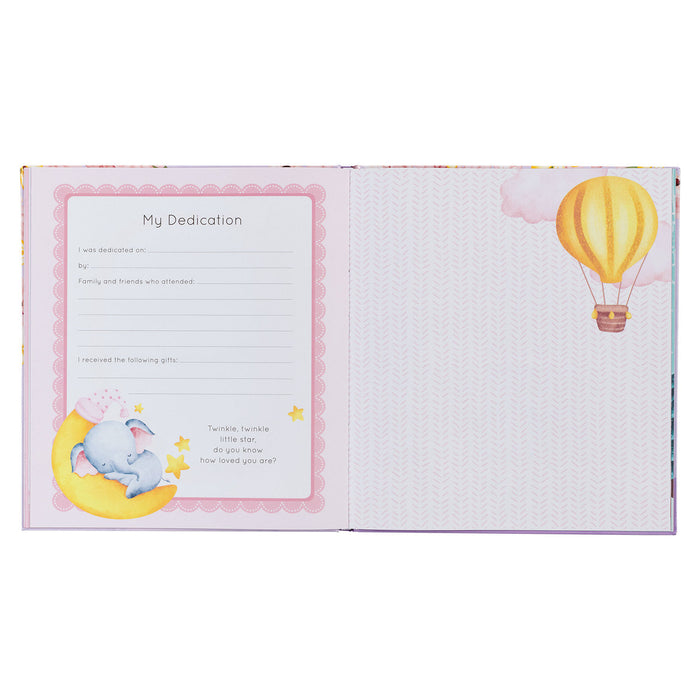 My First Year (Girls) Hardcover Memory Book