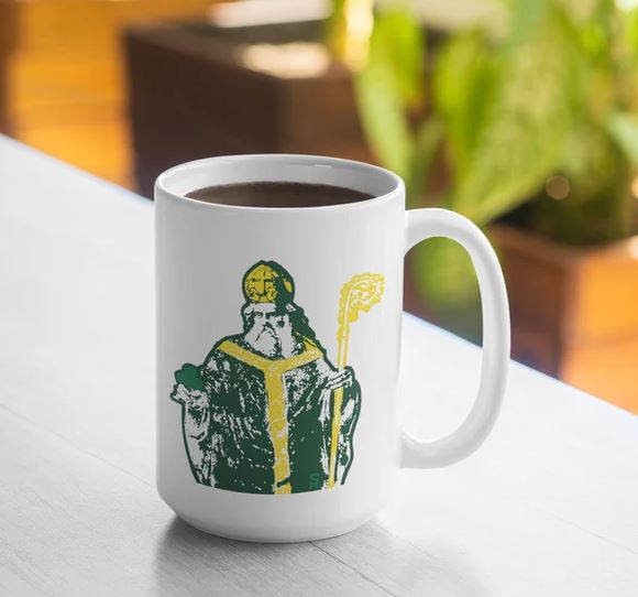 Mug Kiss Me, I'm Catholic St Patrick