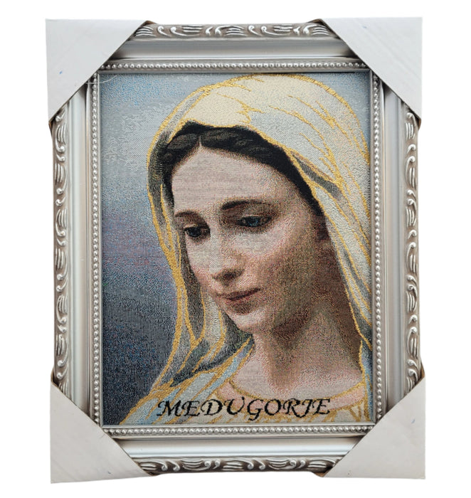 Medjugorje Framed Tapestry from Medjugorje 9"x 11"