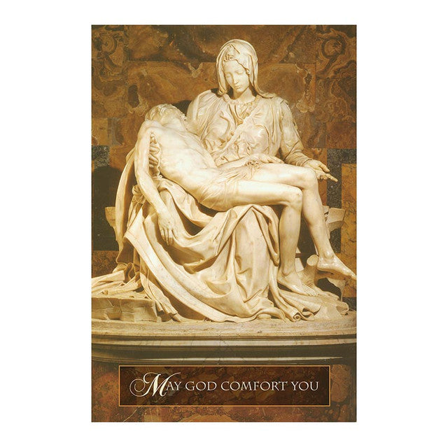 Greeting Card Pieta Blank Inside