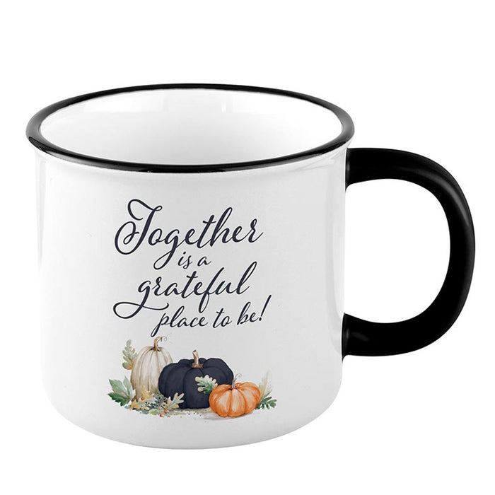 Mug & Sock Gift Set "Together is a Grateful Place to Be"