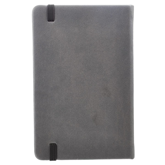 Notebook "Be Strong" Faux Leather with Elastic Closure