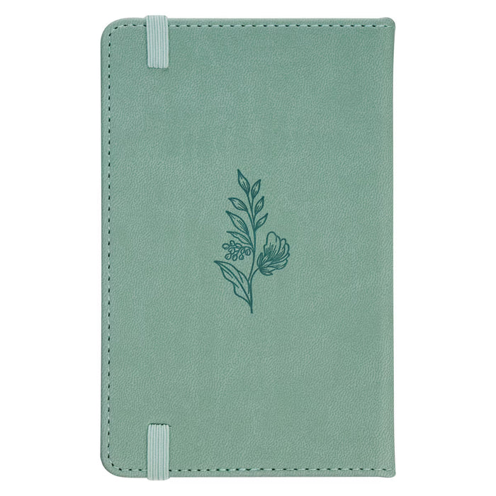 Notebook "Faith" Leather with Elastic Band Closure